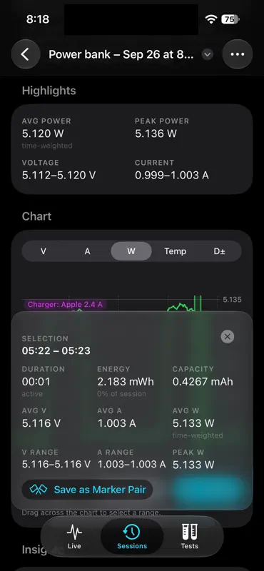 WattBench screenshot 6 of 10