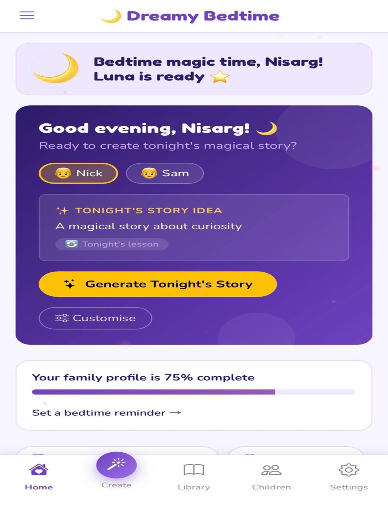 Screenshot 8 of Dreamy Bedtime