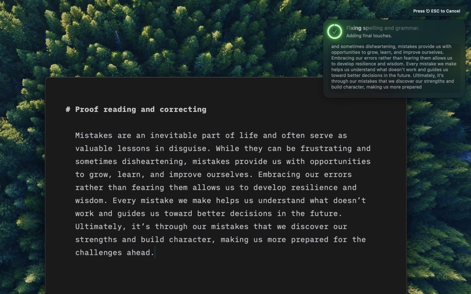 #1. Compose: AI Writing Assistant (macOS) Podle: Made with Love
