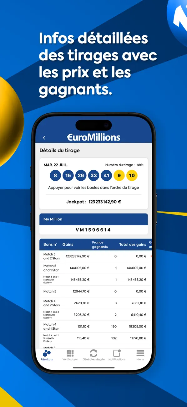 Screenshot #3 pour EuroMillions