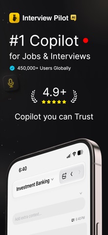Interview Pilot: AI Copilot Screenshot 1 of 6