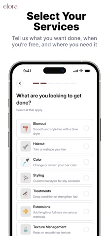 Elora: Match, Chat & Book Screenshot 1 of 6