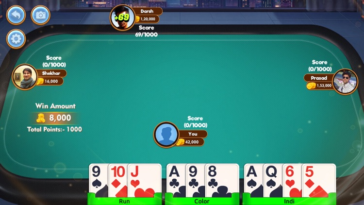 Hazari Card Game screenshot-4