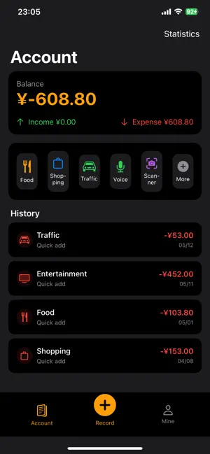 M-Story: Expense Tracker screenshot 3