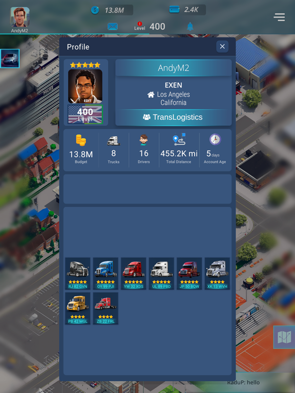 Virtual Truck Manager 3 iPad screenshot 3 - Games app