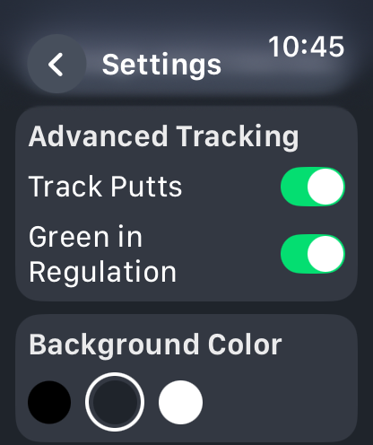 Golf Stroke Counter get.active screenshot 6