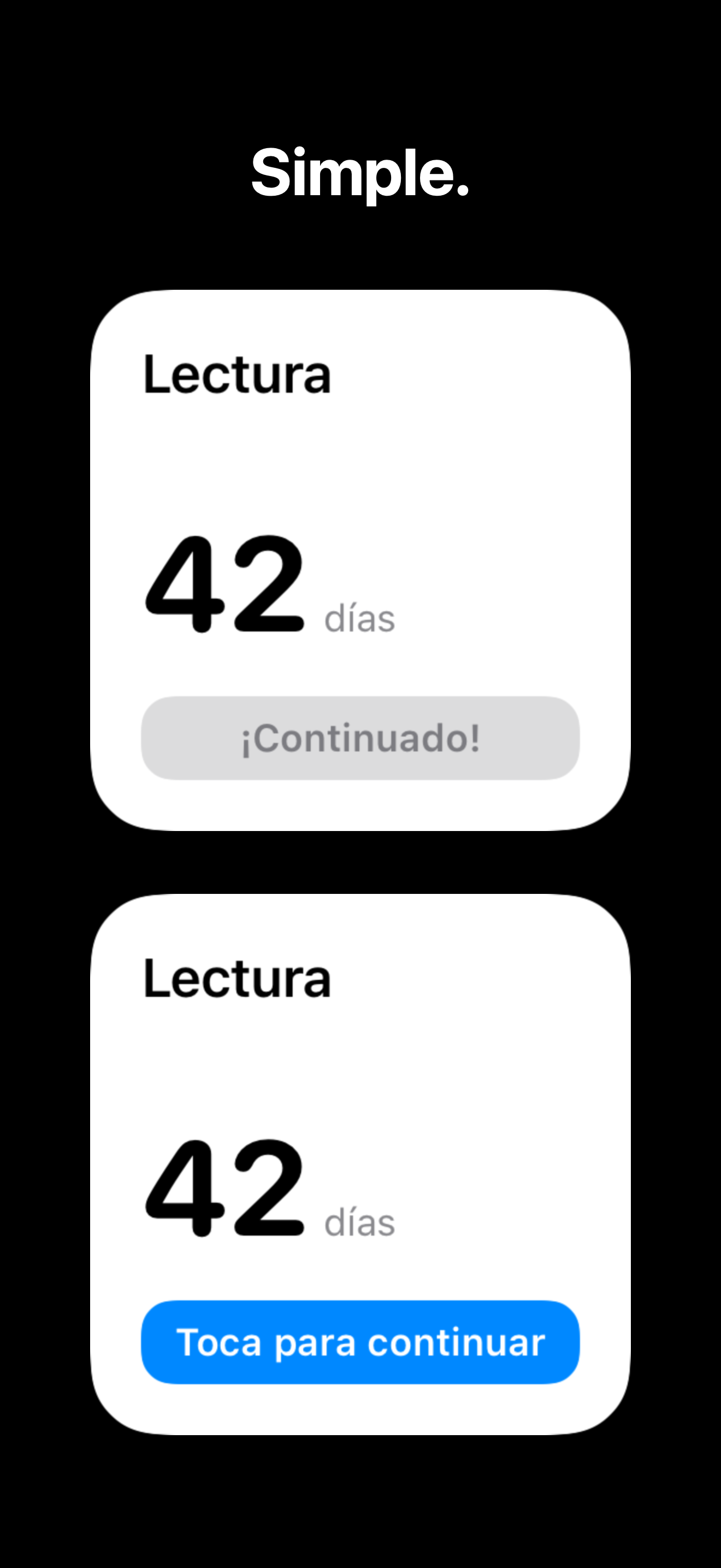 KeepGoing - Habit Tracker iOS screenshot 3 showing app interface