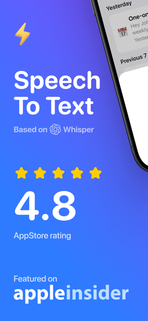 ‎Speech to Text – VoicePen AI Screenshot