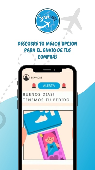 Screenshot 1 of Servicas App