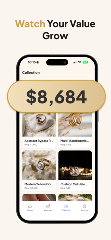 Jewelry Identifier: Appraisal. iPhone screenshot