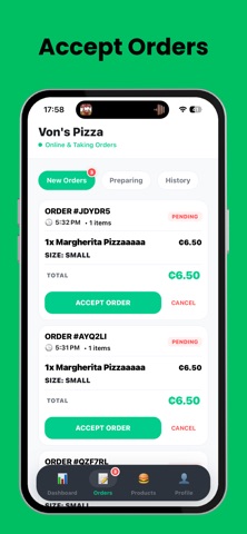 Snakk Vendor screenshot