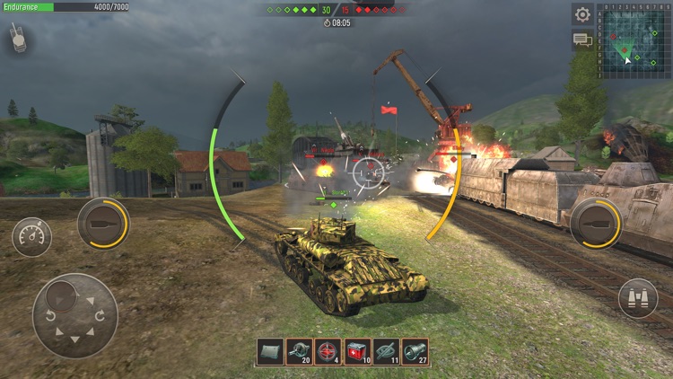 Battle Tanks: Tank War Games screenshot-3