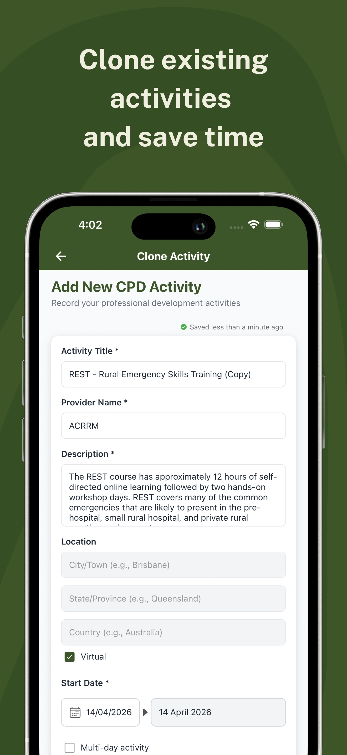 ACRRM CPD Home screenshot 4