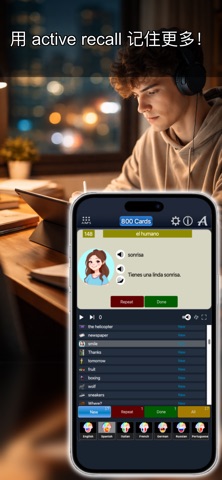 Easy Language Cards Lite screenshot