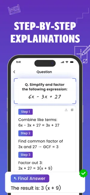 Socratic Math Solver & Helper screenshot 4