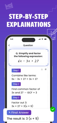 Socratic Math Solver & Helper Screenshot 4 of 9