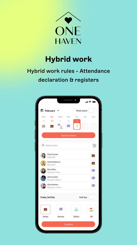 #2. OneHaven Life (iOS) 来自: MonBuilding&Co