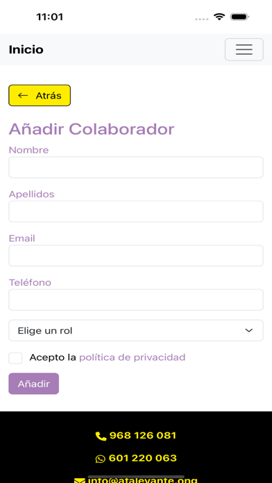 Afa Levante Llamada Solidaria Screenshot