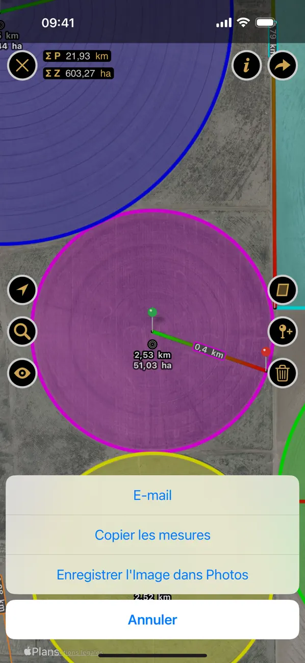 Screenshot #3 pour Planimeter — Mesurer la terre