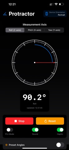 Angle Protractor Finder Tool Screenshot 1 of 5