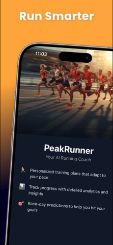 PeakRunner: Running Coach screenshot