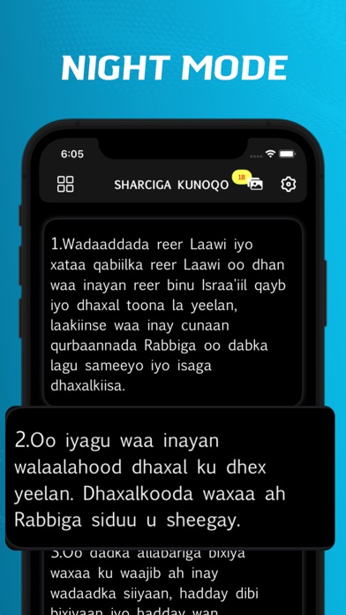 Somali Bible - offline Screenshot
