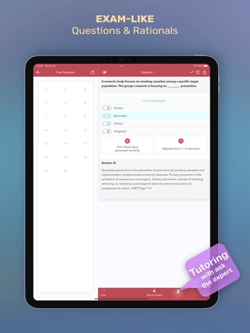 Oncology Nursing Review iPad screenshot