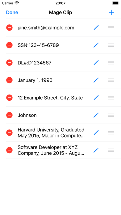 Mage Clip: Privacy Pasteboard Screenshot