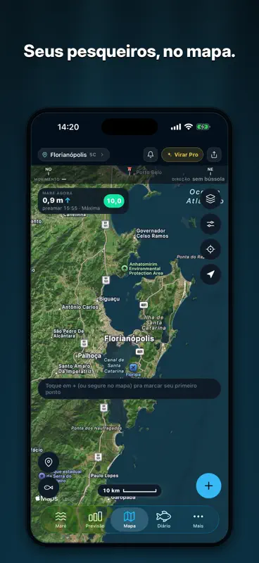Maré Ao Vivo: Pesca e Previsão screenshot 6 of 8