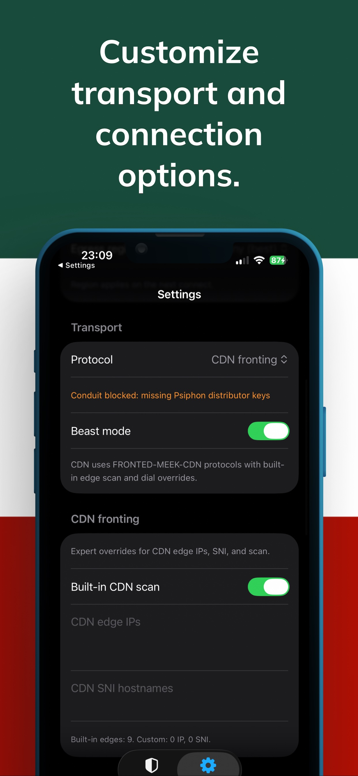 AzadiTunnel screenshot 4