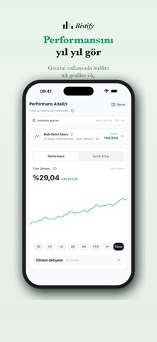 Bistify - BIST Portföy Takibi screenshot