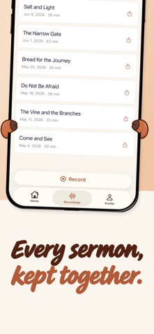 Sermon Notes: Church Recorder Screenshot 7 of 7