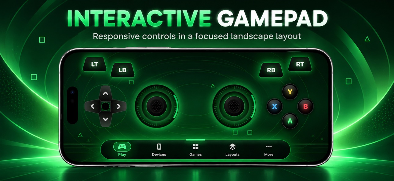 Screenshot 1 of GamepadRC