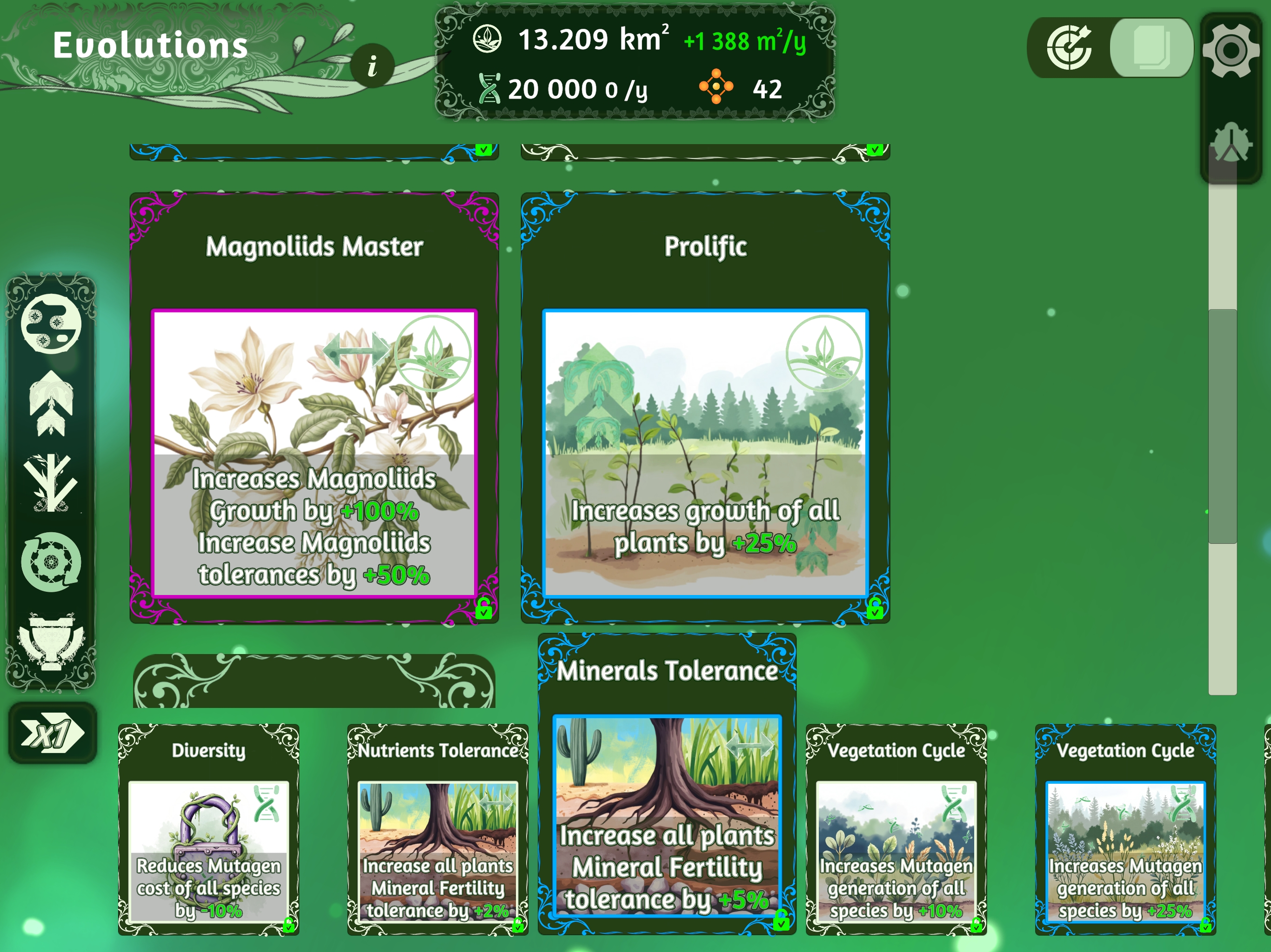 Evo Flora: Plant Evolution