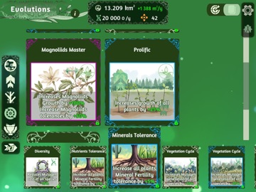Evo Flora: Plant Evolution iPad screenshot