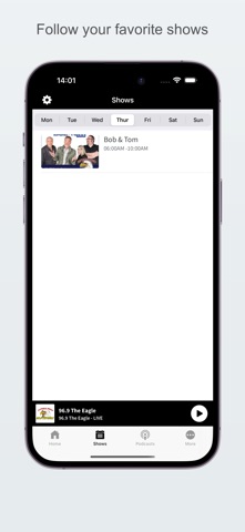 96.9 The Eagle KKGL app screenshot 3