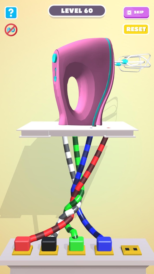 #5. Tangle 3D: Untie Master (iOS) 来自: Navid Rahmani