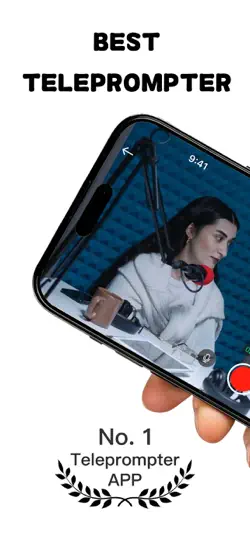 Teleprompter & Captions-TeCap iPhone Ekran Görüntüsü 1