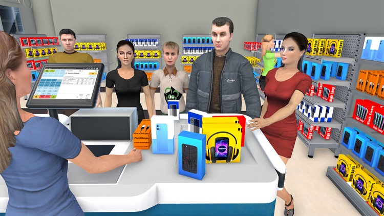 Supermarket Cashier Store Sim