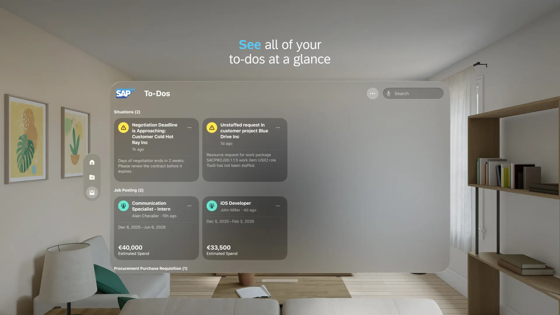 SAP Mobile Start screenshot 3
