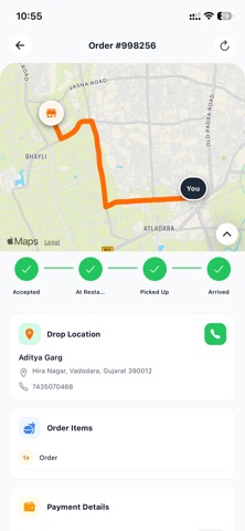 KhaaoNow Delivery screenshot