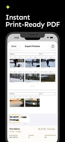 StorySheet screenshot