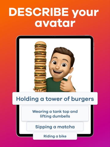 AI Emoji Maker & Avatar: ME.AI iPad screenshot