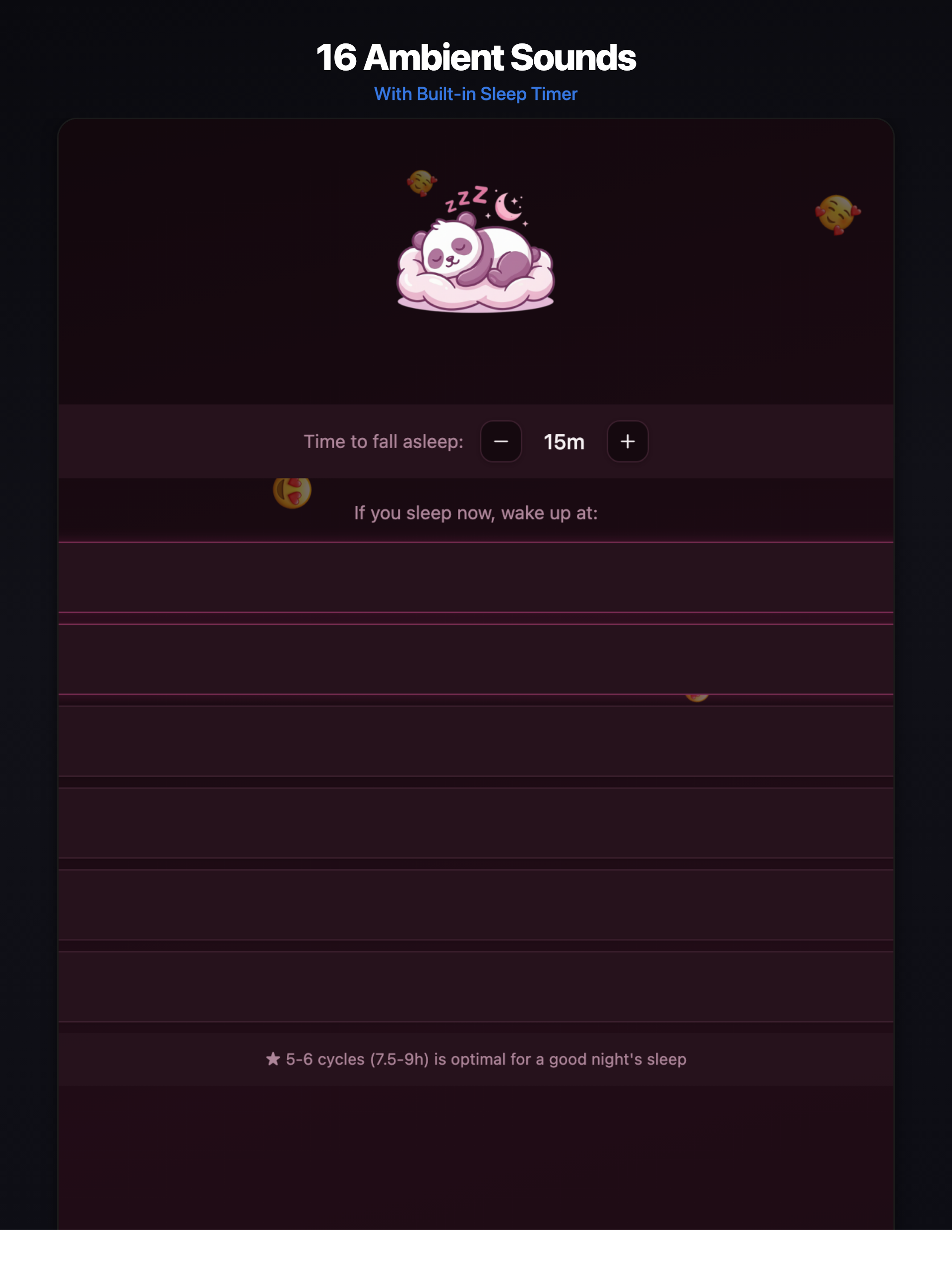 Healthy Sleep Cycles screenshot 7