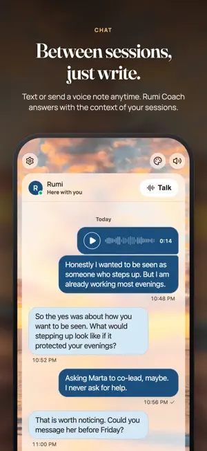 Rumi Coach: Personal Growth screenshot 2