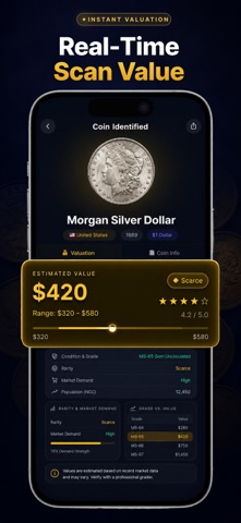 Coin Gauge: Coin Identifier screenshot