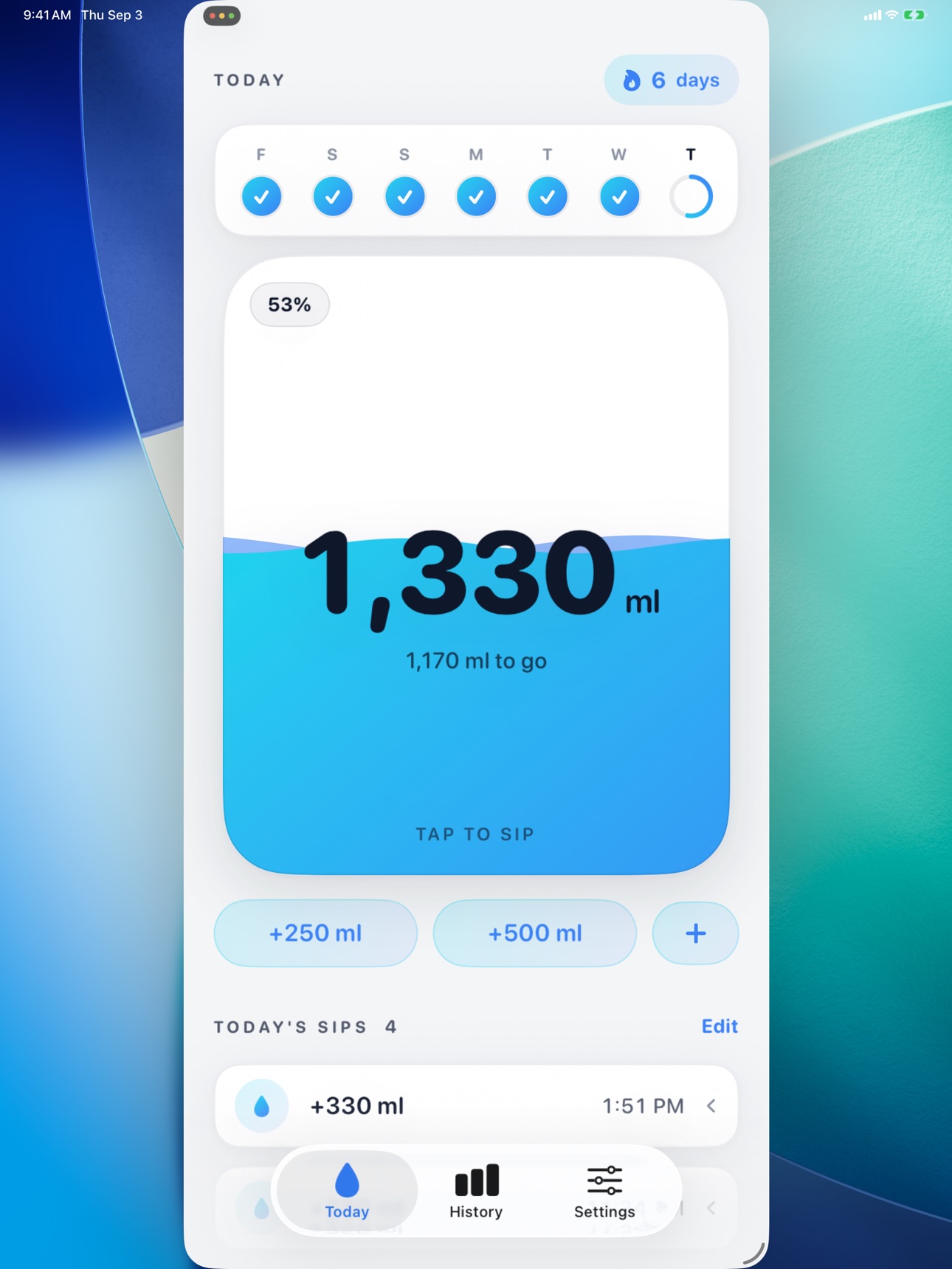 Screenshot 7 of Droplo: Water Tracker
