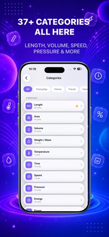 Unit Converter : All-In-One iPhone screenshot