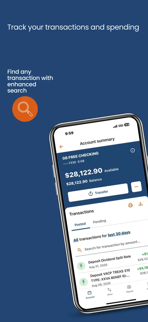 Screenshot #3 pour GLCU Mobile Banking