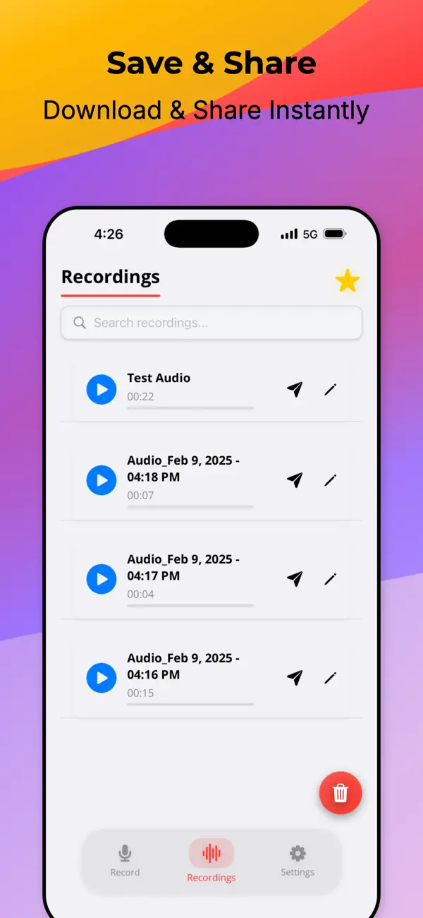 AI Audio Recorder & Memos screenshot 6